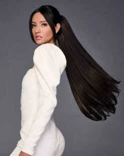 27 Inch Straight Cinch Pony | Hair Piece By Hairdo -Best wig outlet Shop HD50042 27inStraightCinchPony model3 S3