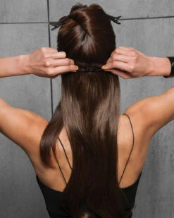 22 Inch 4pc Straight Fineline Extension Kit | By Hairdo -Best wig outlet Shop HD5817 22inchStraightFinelineExtension4pc Step3