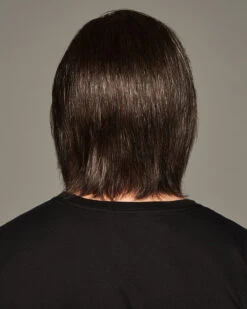 Sharp | Average/Large Men's Lace Front & Monofilament Human Hair Blend Wig By HIM -Best wig outlet Shop HIM64010AL Sharp M34S back