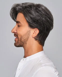 Gallant | Average/Large Men's Lace Front & Monofilament Synthetic Wig By HIM 8 Gallant | Average/Large Men's Lace Front & Monofilament Synthetic Wig By HIM -Best wig outlet Shop HIM64011AL Gallant side