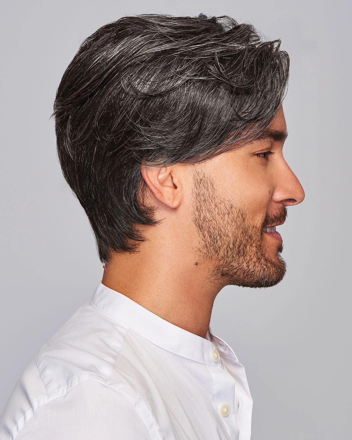 Gallant | Average/Large Men's Lace Front & Monofilament Synthetic Wig By HIM 2 Gallant | Average/Large Men's Lace Front & Monofilament Synthetic Wig By HIM - Image 2