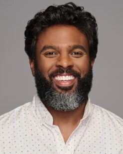 Dignified | Average/Large Men's Lace Front & Monofilament Top Synthetic Wig By HIM -Best wig outlet Shop HIM64014AL Dignified Model1 M