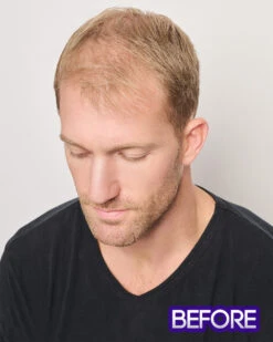 Dignified | Average/Large Men's Lace Front & Monofilament Top Synthetic Wig By HIM -Best wig outlet Shop HIM64014AL Dignified Model2 Before