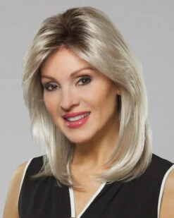 Athena | Lace Front & Monofilament Synthetic Wig By Henry Margu -Best wig outlet Shop HM4754 Athena 60 101GR side2