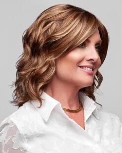 Kendall | Lace Front & Monofilament Synthetic Wig By Henry Margu -Best wig outlet Shop HM4758 Kendall 8 27 26GR S