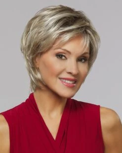 Michele | Lace Front & Monofilament Synthetic Wig By Henry Margu -Best wig outlet Shop HM4778 Michele 10 613GR side2