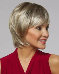 Michele | Lace Front & Monofilament Synthetic Wig By Henry Margu -Best wig outlet Shop HM4778 Michele 10 613GR side4
