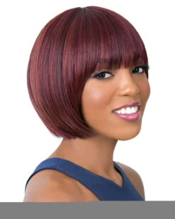 Bocut-3 | Synthetic Wig By It's A Wig -Best wig outlet Shop IW20134 Bocut3 P99J 530 350 side