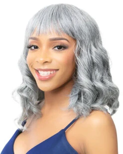 Morissa | Synthetic Wig By It's A Wig -Best wig outlet Shop IW20174 Morissa Grey F