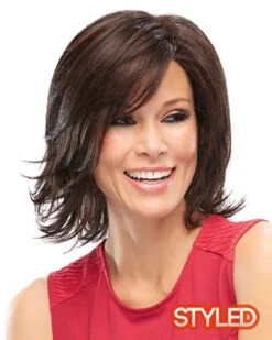 Elizabeth | Lace Front & Monofilament Synthetic Wig By Jon Renau -Best wig outlet Shop JR5158 styled 3 7f0b77a4 c2c5 4324 b67e 2d926600a5f5