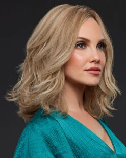 Carrie (Exclusive) | Lace Front & Monofilament Human Hair Wig By Jon Renau -Best wig outlet Shop JR751APT Carrie 12FS12 Malibu main2