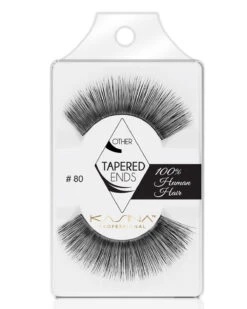 Tapered Ends Eyelashes #80 | By Kasina Professional
