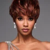 Jada | Lace Front & Monofilament Top Synthetic Wig By Kim Kimble -Best wig outlet Shop KK31003 Jada MC30 130SS F1