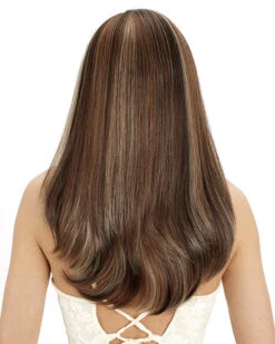 PLF005HM | Lace Front & Monofilament Human Hair Wig By Louis Ferre -Best wig outlet Shop LF005HM PLF005 back