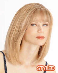 Topaz | Monofilament Human Hair Wig By Louis Ferre -Best wig outlet Shop LF37010 9010 Topaz F 01