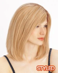Topaz | Monofilament Human Hair Wig By Louis Ferre -Best wig outlet Shop LF37010 9010 Topaz S