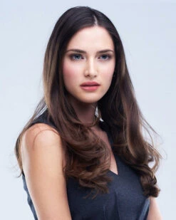 NRC002HM Petite/Average | Monofilament Human Hair Wig By Louis Ferre -Best wig outlet Shop LFC002HMPA NRC002 CaramelCream side