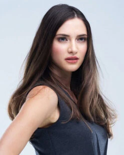 NRC002HM Petite/Average | Monofilament Human Hair Wig By Louis Ferre -Best wig outlet Shop LFC002HMPA NRC002 CaramelCream side2