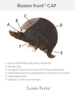 Kate | Monofilament Synthetic Wig By Louis Ferre -Best wig outlet Shop LF Cap 7000 Series 31