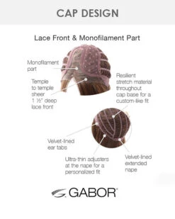 Soft And Subtle-Petite/Average | Lace Front & Monofilament Part Synthetic Wig By Gabor 33 Soft And Subtle-Petite/Average | Lace Front & Monofilament Part Synthetic Wig By Gabor -Best wig outlet Shop LaceFront MonoPart SoftNSubtle 01