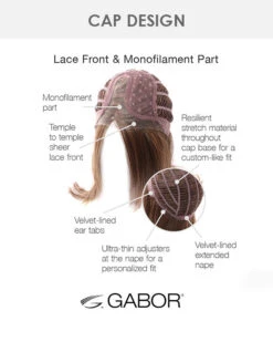Timeless Beauty | Lace Front & Monofilament Part Synthetic Wig By Gabor 15 Timeless Beauty | Lace Front & Monofilament Part Synthetic Wig By Gabor -Best wig outlet Shop LaceFront MonofilamentPart5 1