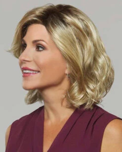 Fortune | Lace Front & Monofilament Part Synthetic Wig By Mane Attraction -Best wig outlet Shop MA411 Fortune Butternut side