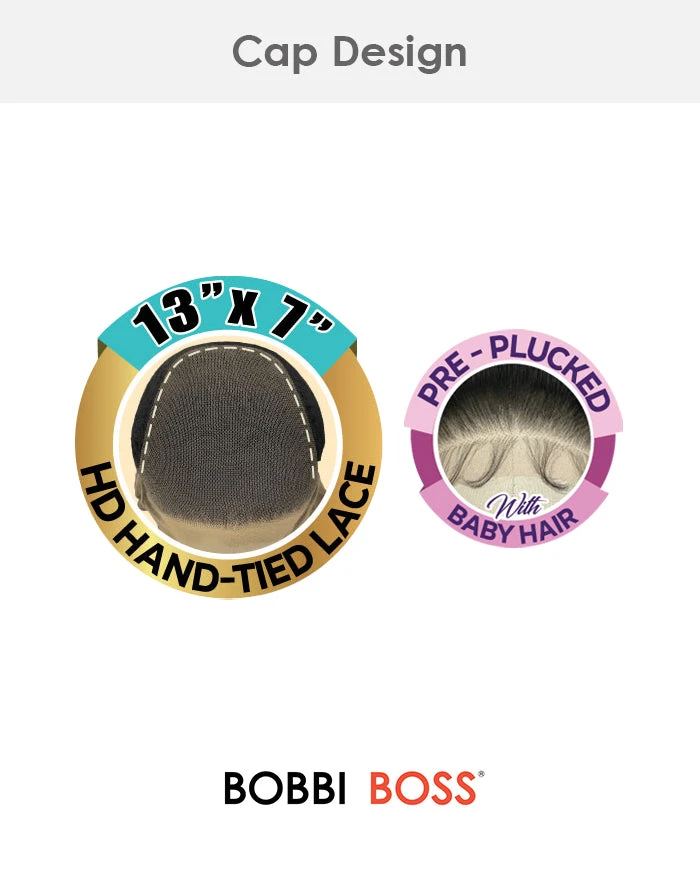 Devyn | Lace Front Human Hair Blend Wig By Bobbi Boss 3 Devyn | Lace Front Human Hair Blend Wig By Bobbi Boss - Image 3