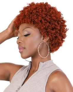Spice | Synthetic Wig By Motown Tress -Best wig outlet Shop MT20579 Spice Copper S2