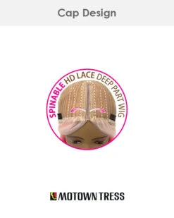 DP Gypsy | Lace Part Synthetic Wig By Motown Tress -Best wig outlet Shop MT30073 DP Gypsy cap