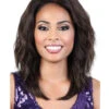 LDP-Eva | Lace Front & Lace Part Synthetic Wig By Motown Tress -Best wig outlet Shop MT31058 LDP Eva F1B 30 main