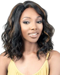 LSDP-Nico | Lace Front & Lace Part Synthetic Wig By Motown Tress -Best wig outlet Shop MT31155 LSDP NICO F1B30