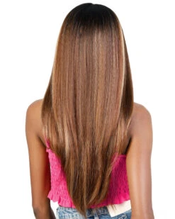 CLS Prada | Lace Part Synthetic Wig By Motown Tress -Best wig outlet Shop MT31172 CLS Prada TLCafeLatte B