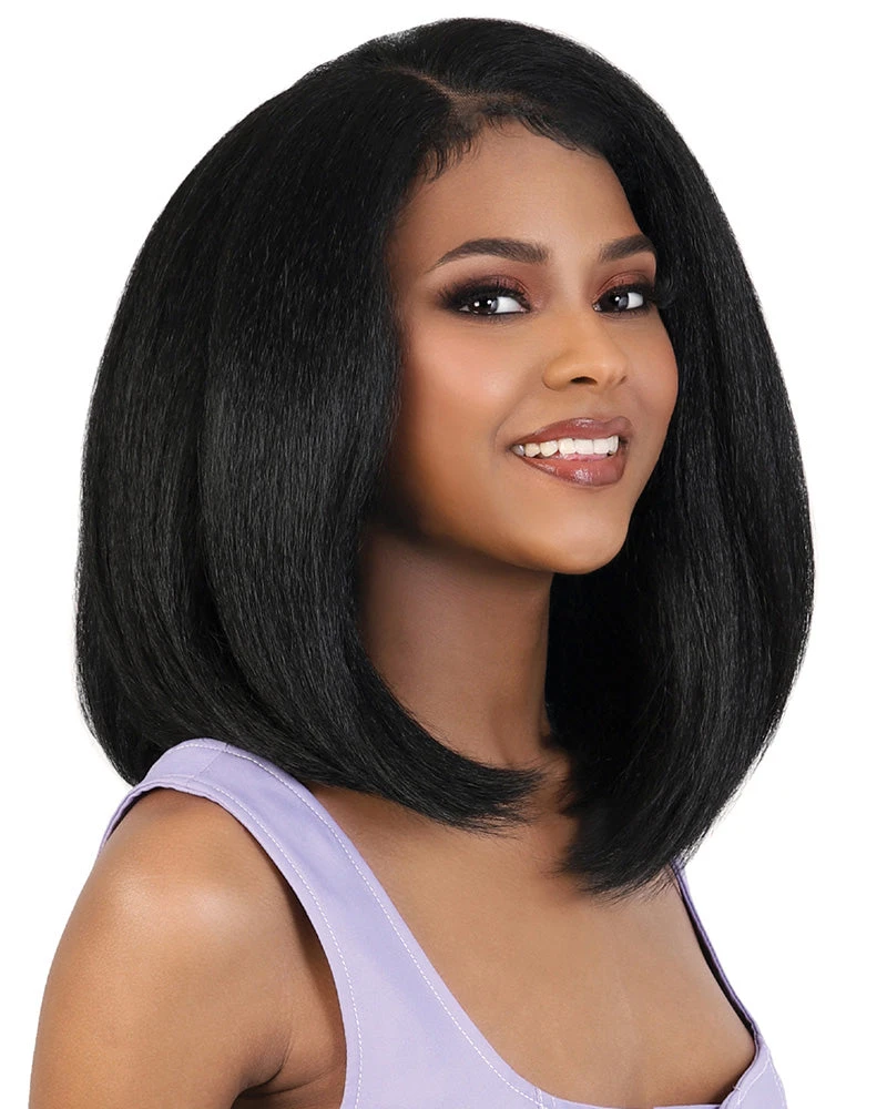 HBL 134Zoa | Lace Front Human Hair Blend Wig By Motown Tress 2 HBL 134Zoa | Lace Front Human Hair Blend Wig By Motown Tress - Image 2