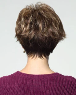 Ivy | Synthetic Wig By Noriko -Best wig outlet Shop NO1679 1679 Ivy Iced Mocha R Back