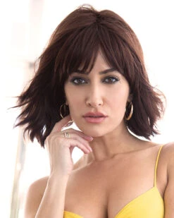 Alexi (Exclusive) | Lace Front Synthetic Wig By Noriko -Best wig outlet Shop NO1711 Alexi MulberryBrown main 01 509fa973 f0ff 4a61 a8ef 5a736760c117