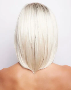 Zane | Lace Front & Monofilament Part Synthetic Wig By Noriko -Best wig outlet Shop NO1717 Zane SeashellBlond R back