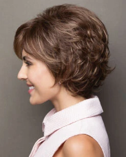 Sandie (Exclusive) | Synthetic Wig By Noriko -Best wig outlet Shop NO20042 Sandie AuburnSugar R side2