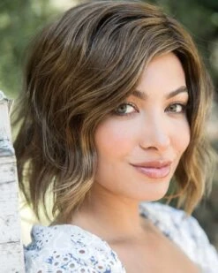 Ella | Lace Front & Monofilament Part Synthetic Wig By Orchid -Best wig outlet Shop OC6537 Ella Caffee Macchiato20113