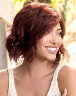 Ella (Exclusive) | Lace Front & Monofilament Part Synthetic Wig By Orchid -Best wig outlet Shop OC6537 Ella CherryMerlot19281 88c5cbdd 672b 4f2a aa50 8a38258c469b