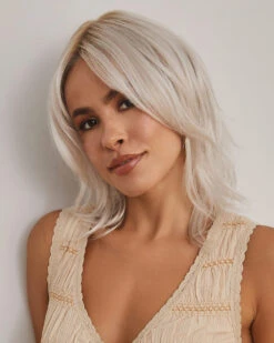 Alicia | Lace Front & Monofilament Part Synthetic Wig By Orchid -Best wig outlet Shop OC6546R Alicia GhostBlond F