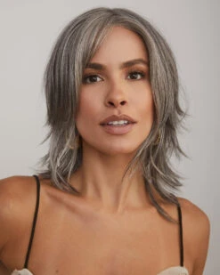 Alicia | Lace Front & Monofilament Part Synthetic Wig By Orchid -Best wig outlet Shop OC6546 Alicia MoonlitSilk F1