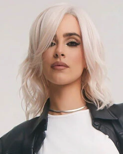 Dazzling Wavez | Lace Front & Monofilament Part Synthetic Wig By Rene Of Paris -Best wig outlet Shop RP1513 DazzlingWavez PinkChampagne M1