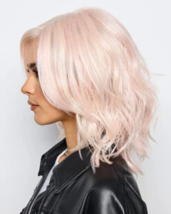 Dazzling Wavez | Lace Front & Monofilament Part Synthetic Wig By Rene Of Paris -Best wig outlet Shop RP1513 DazzlingWavez PinkChampagne S2