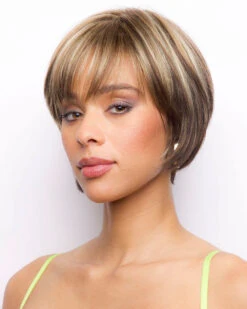 Audrey (Exclusive) | Synthetic Wig By Rene Of Paris -Best wig outlet Shop RP20055 Audrey ChocolateFrost F1