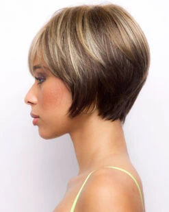 Audrey (Exclusive) | Synthetic Wig By Rene Of Paris -Best wig outlet Shop RP20055 Audrey ChocolateFrost S 461746a6 3272 4f97 aa7c a40e82063f20