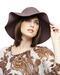 Halo Bob | Hair Piece By Rene Of Paris -Best wig outlet Shop RP736 736 Halo Bob GarnetGlaze 025