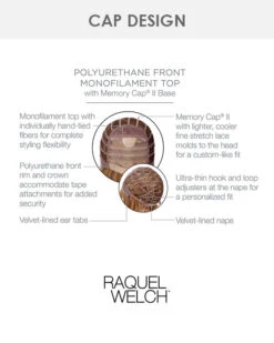 Sincerely Yours | Monofilament Synthetic Wig By Raquel Welch -Best wig outlet Shop RW31078 SincerelyYours cap