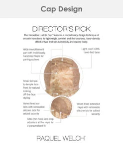 Directors Pick-Petite/Average | Lace Front & Monofilament Part Synthetic Wig By Raquel Welch -Best wig outlet Shop RW31115PA DirectorsPick PA Cap