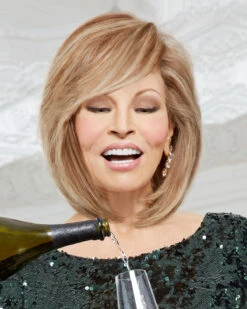 Savoir Faire | Lace Front & Monofilament Human Hair Wig By Raquel Welch -Best wig outlet Shop RW37014 SavoirFaire CloseUp 01