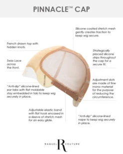 Savoir Faire | Lace Front & Monofilament Human Hair Wig By Raquel Welch -Best wig outlet Shop RW Pinnacle Cap1 02